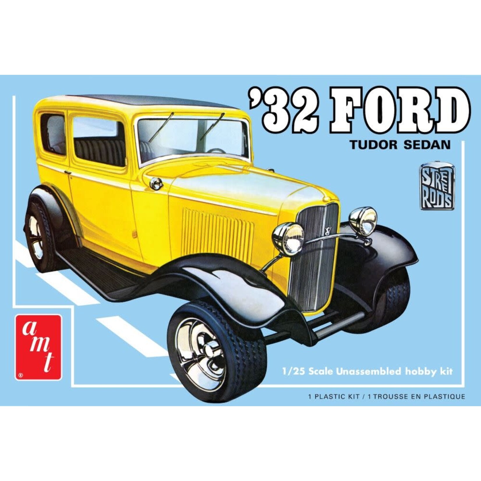 AMT 1/25 1932 Ford Tudor Sedan Street Rod