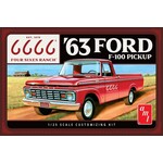 AMT 1/25 Four Sixes Ranch 1963 Ford F100 Pickup Truck