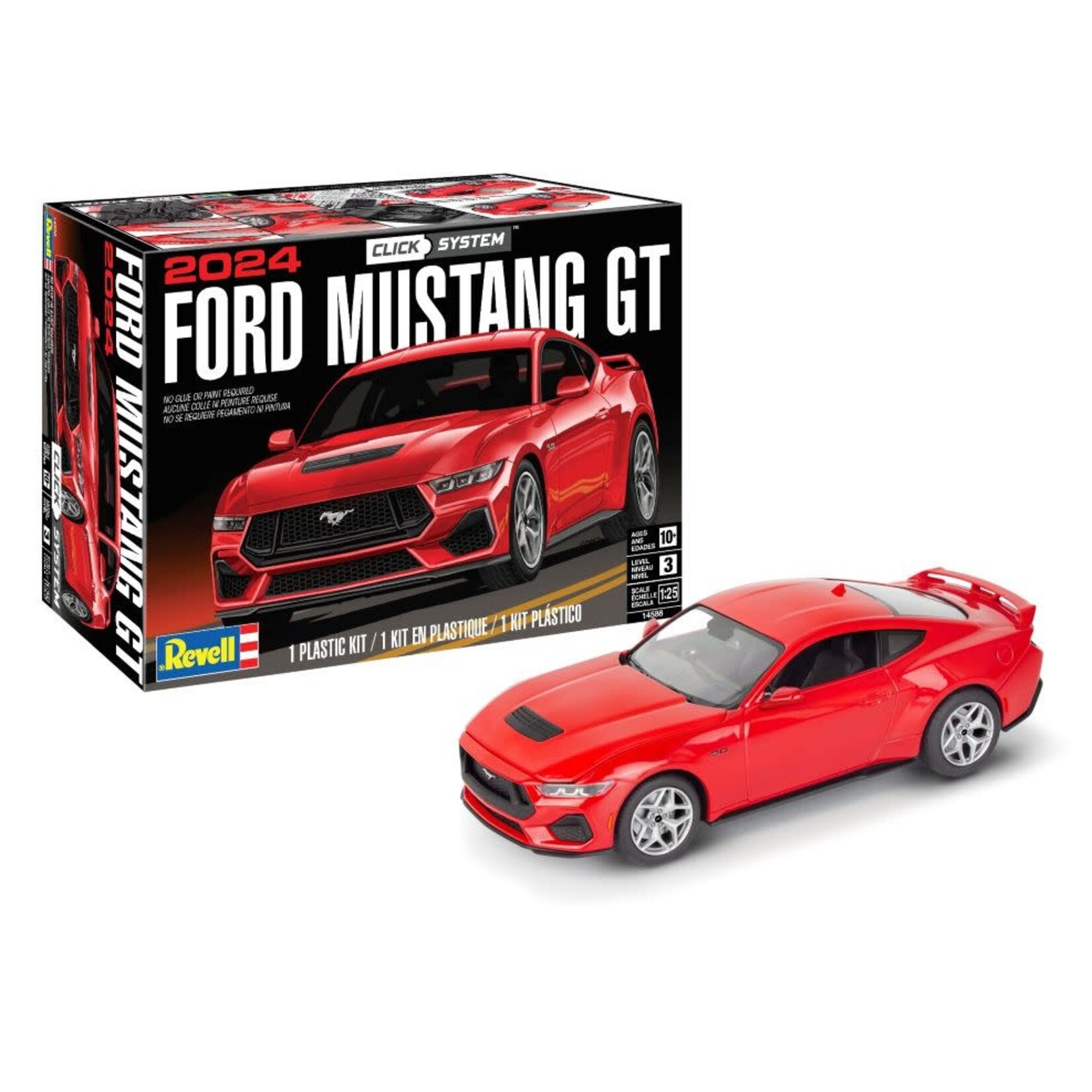 Revell 1/25 2024 Mustang GT (Snap)