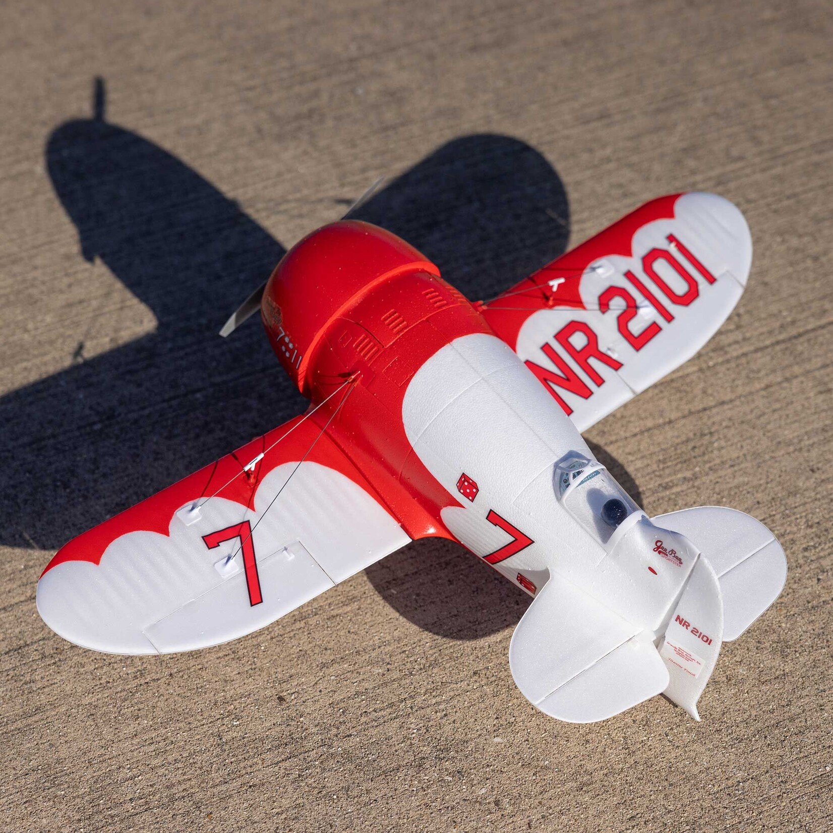 E-Flite UMX Gee Bee R-2 510mm BNF Basic with AS3X and SAFE Select