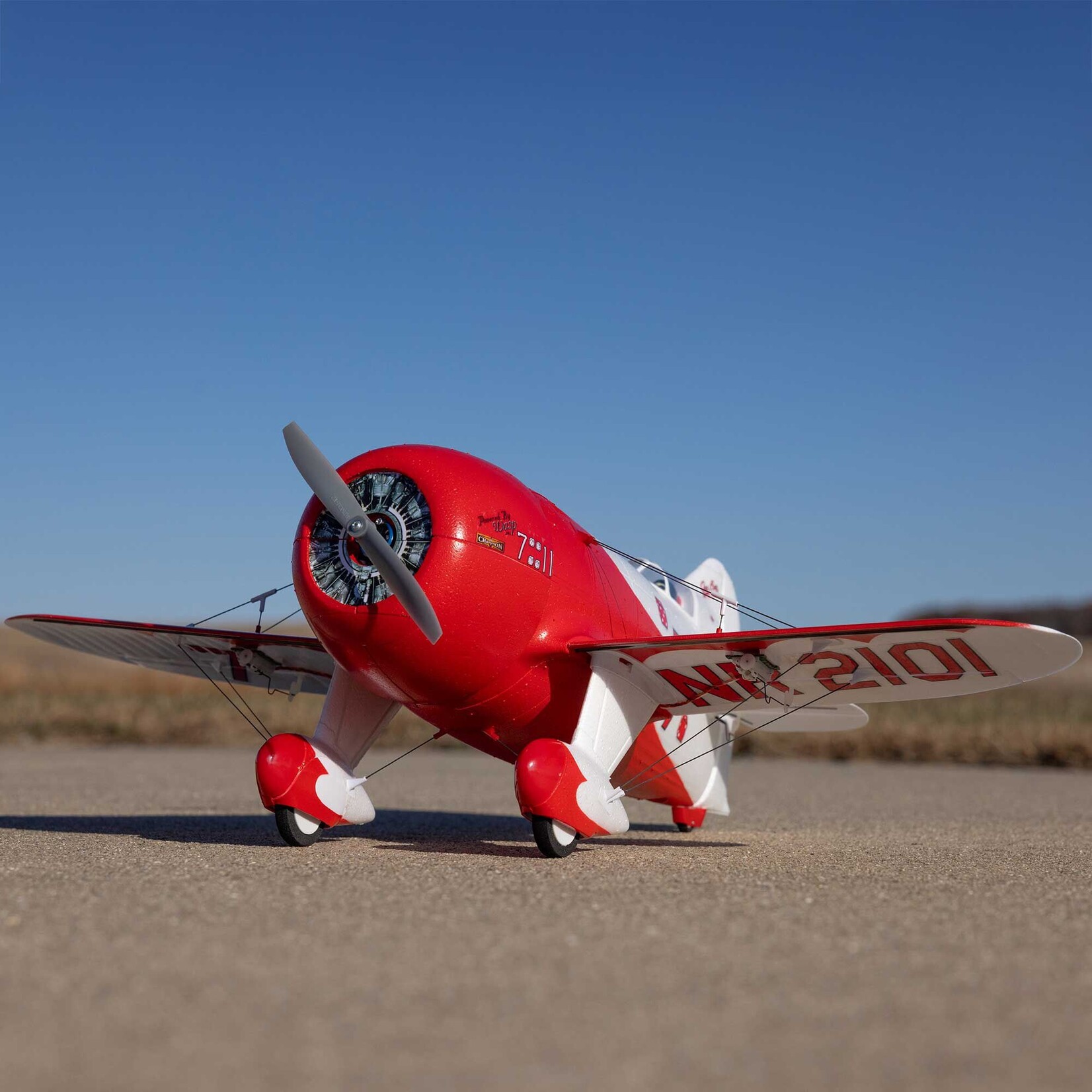 E-Flite UMX Gee Bee R-2 510mm BNF Basic with AS3X and SAFE Select