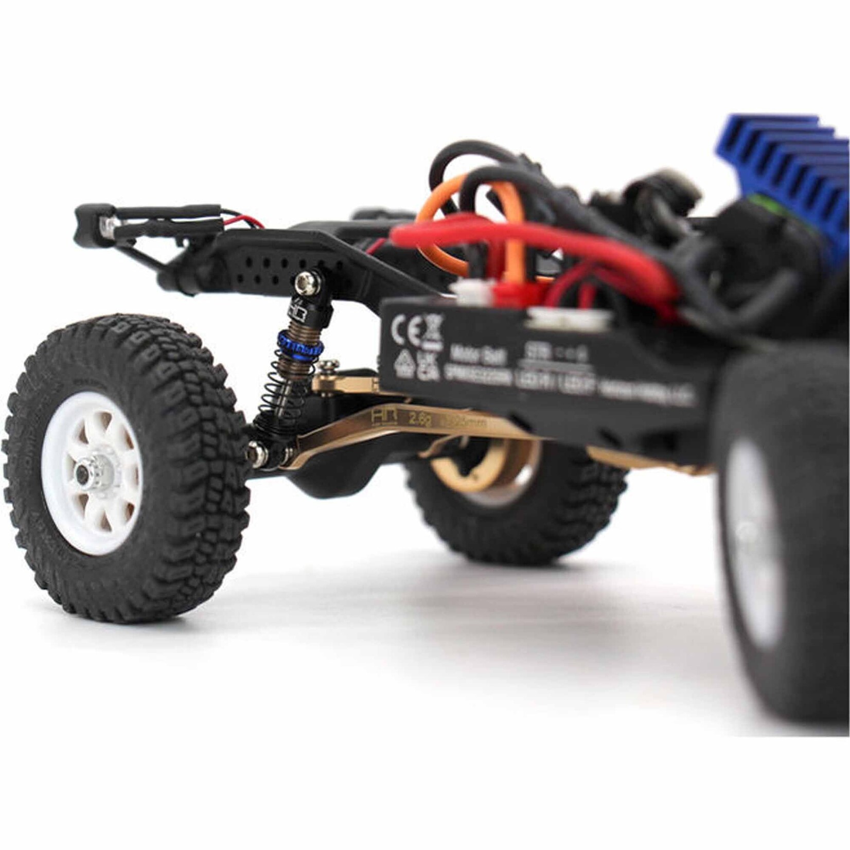 Hot Racing (HR) Aluminum 21.5mm Adjustable Shocks with Three Spring Rates, 1/30 Axial SCX30