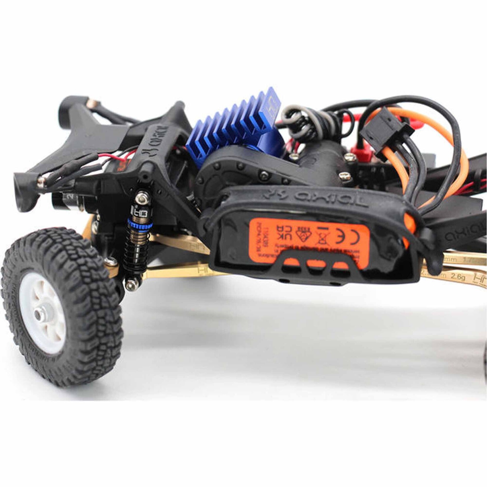 Hot Racing (HR) Aluminum 21.5mm Adjustable Shocks with Three Spring Rates, 1/30 Axial SCX30