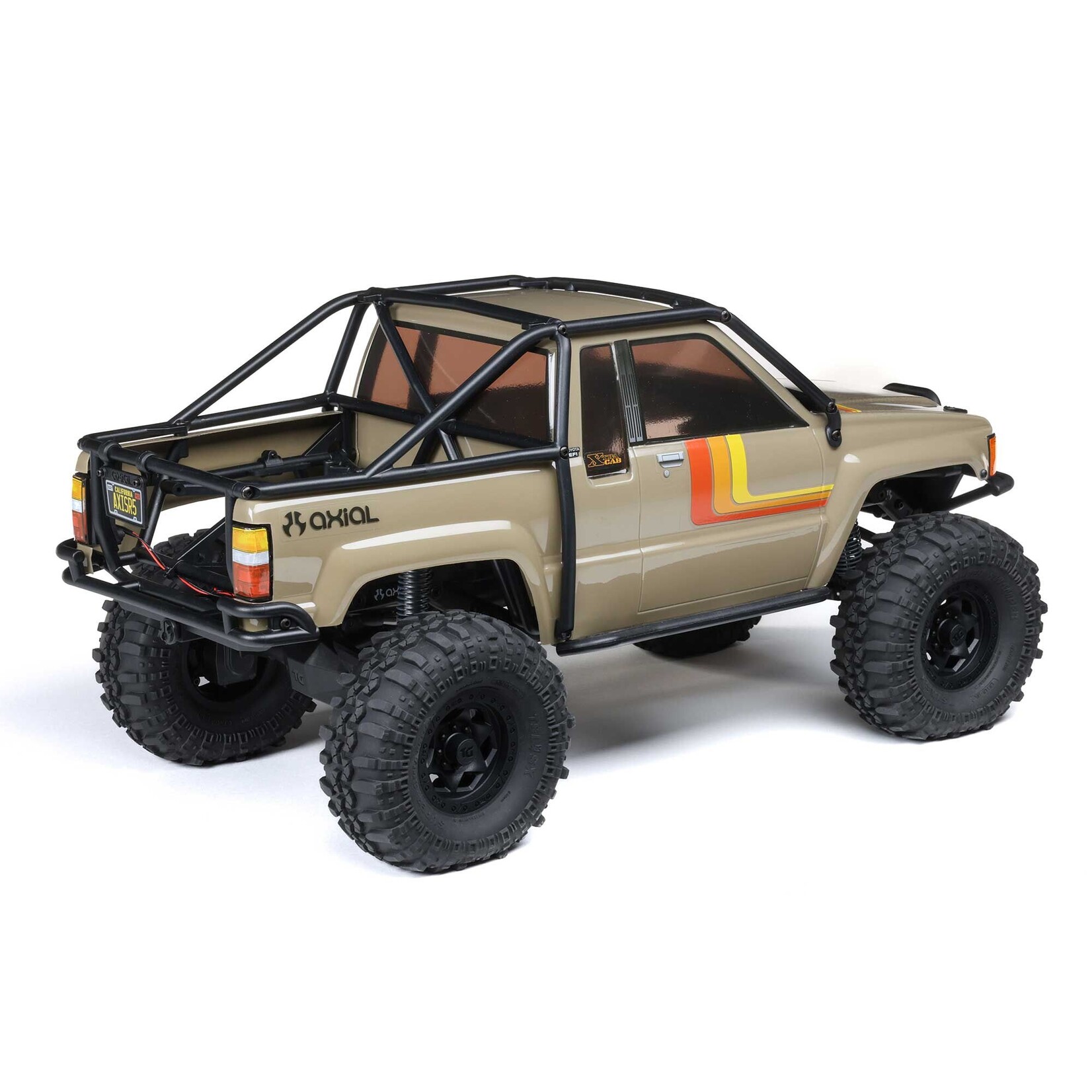 Axial 1/10 SCX10 III 1987 Toyota SR5 4X4 RTR Brushed Rock Crawler, Tan