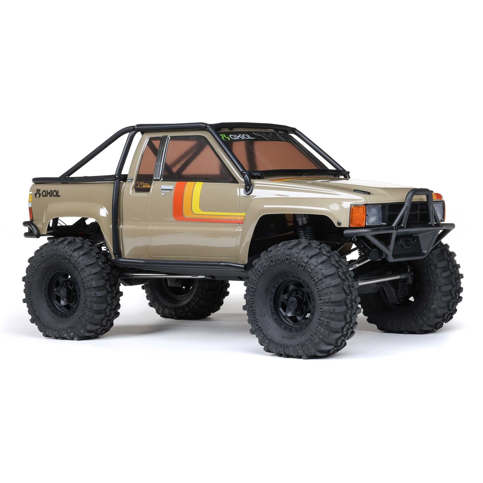 Axial 1/10 SCX10 III 1987 Toyota SR5 4X4 RTR Brushed Rock Crawler, Tan