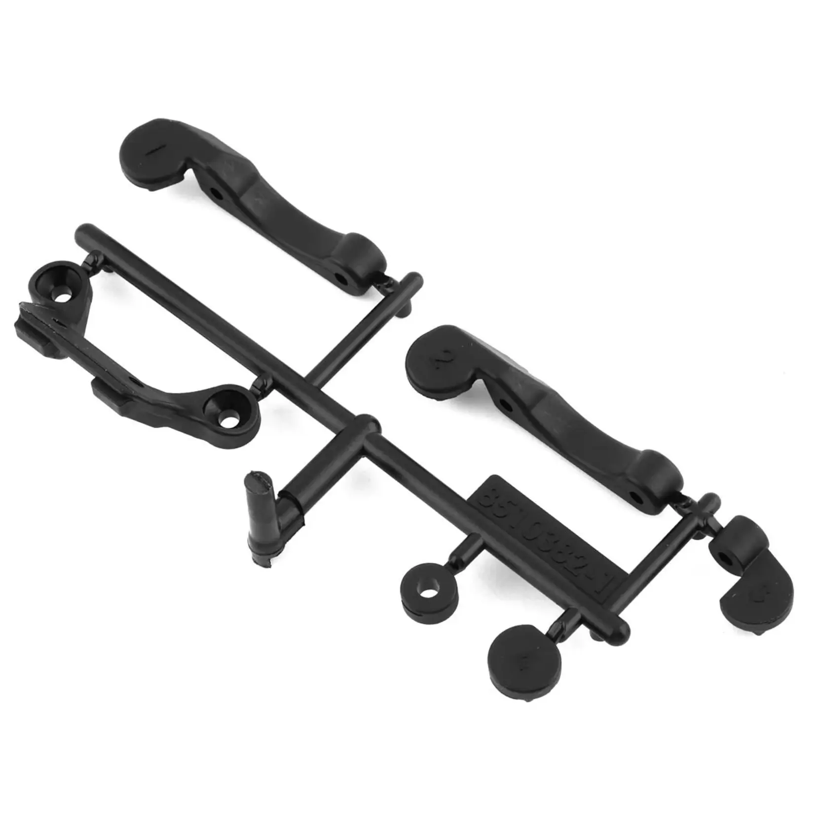 Team Associated Team Associated RC10B6.4 Front Wing/Fan Mount & Battery Brace Shim Set