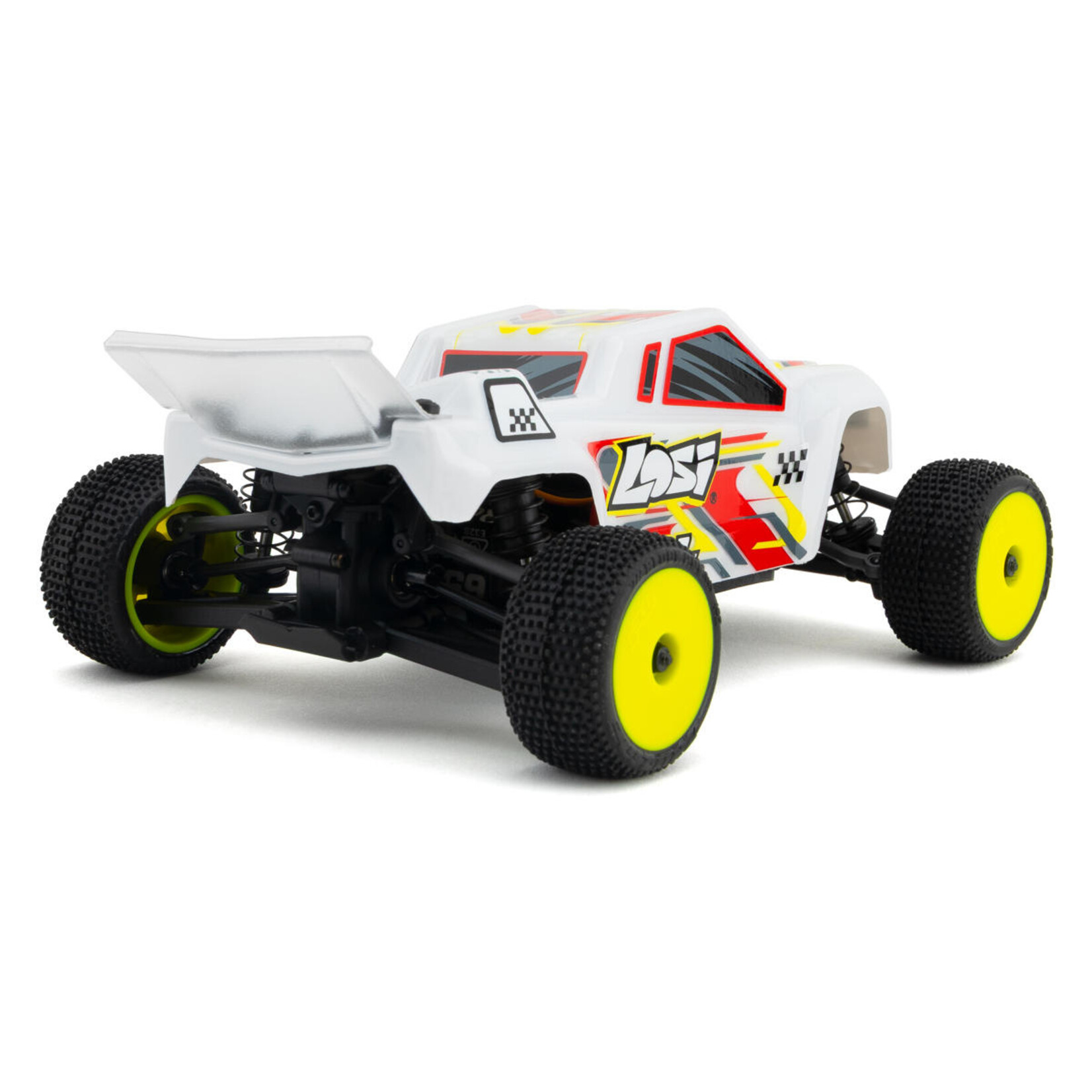 Losi 1/28 Micro-T 2S 2WD RTR Stadium Truck (Battery & Charger Included), White