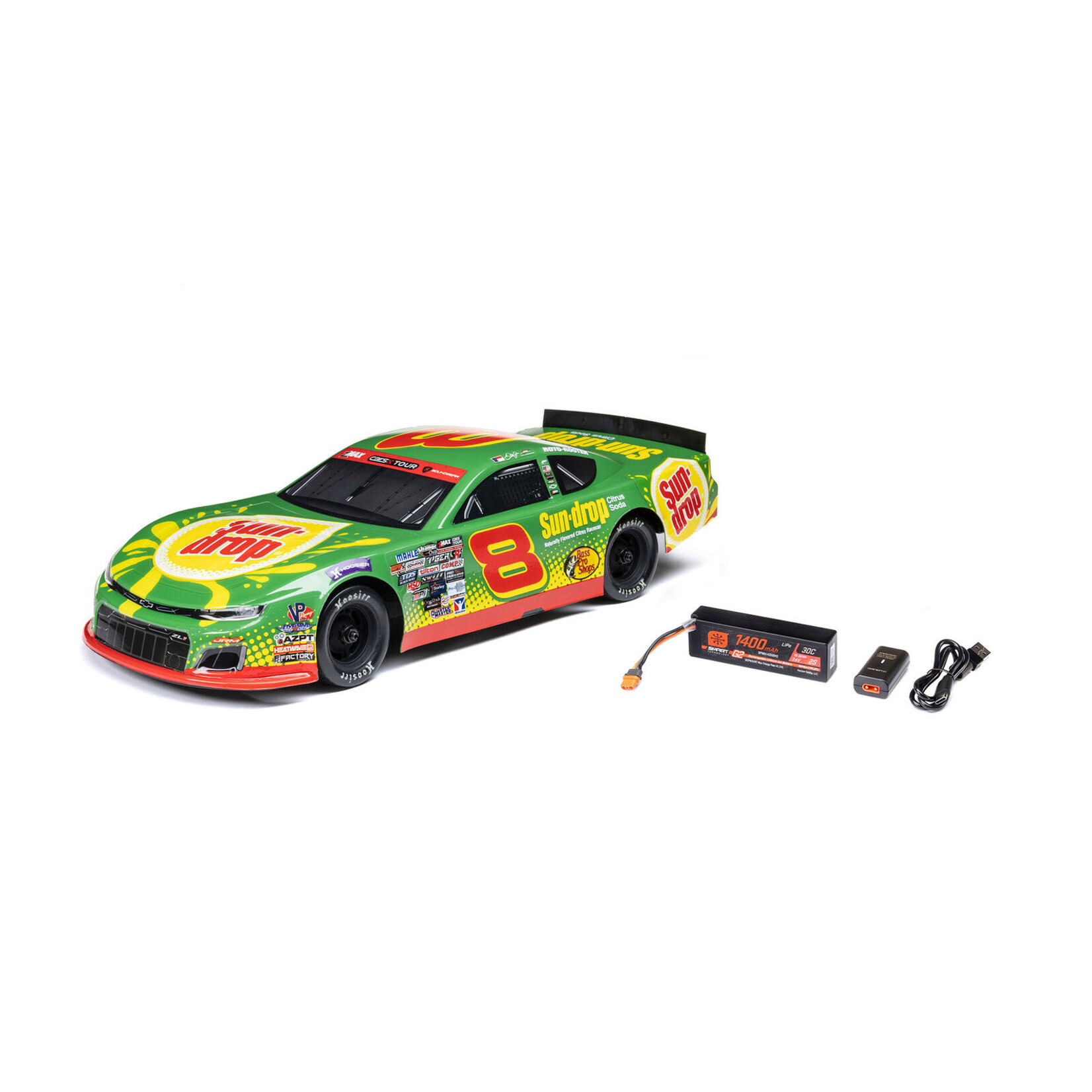 Losi 1/12 Asphalt Late Model  Dale Earnhardt Jr. No8 - 2025 (Sun-Drop)