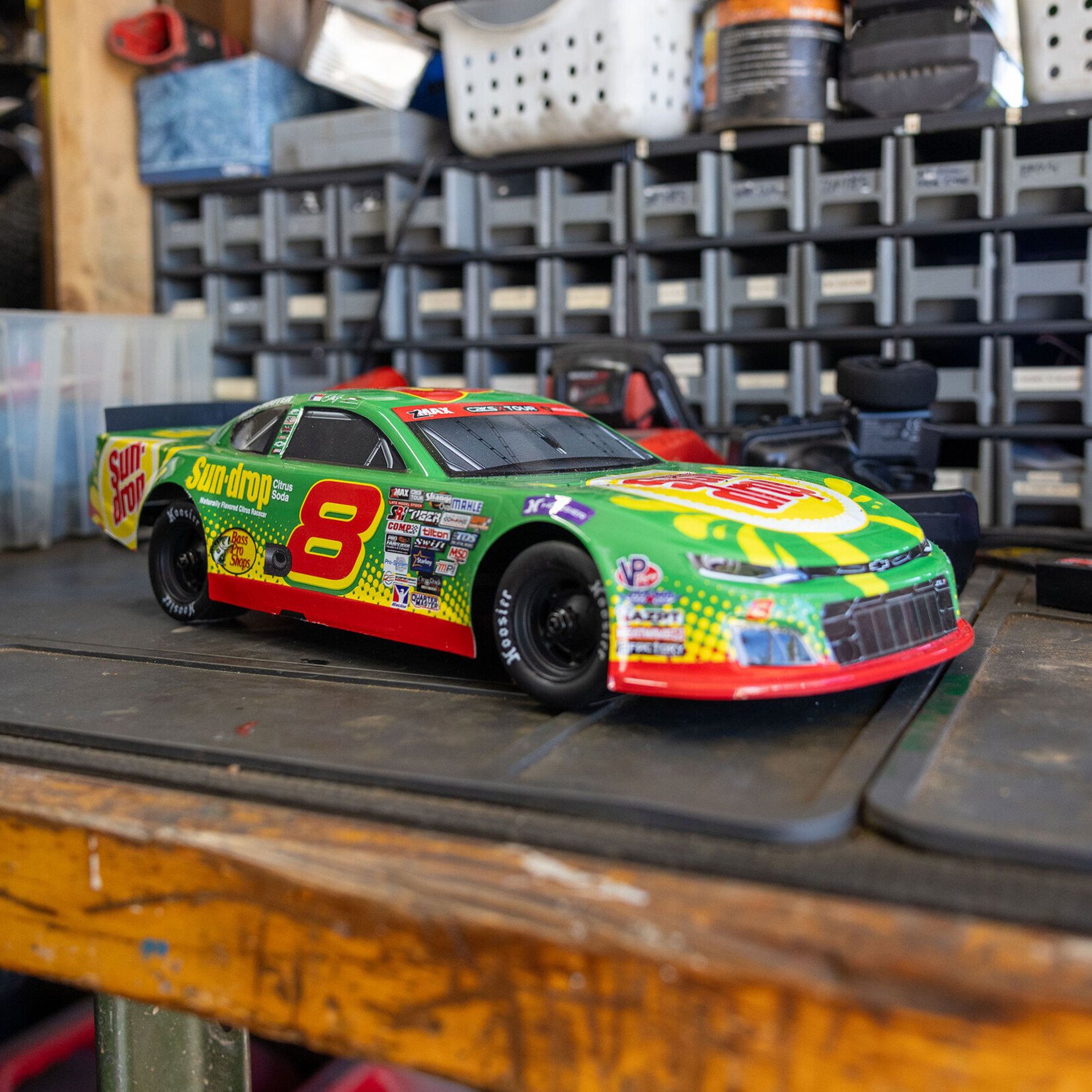 Losi 1/12 Asphalt Late Model  Dale Earnhardt Jr. No8 - 2025 (Sun-Drop)