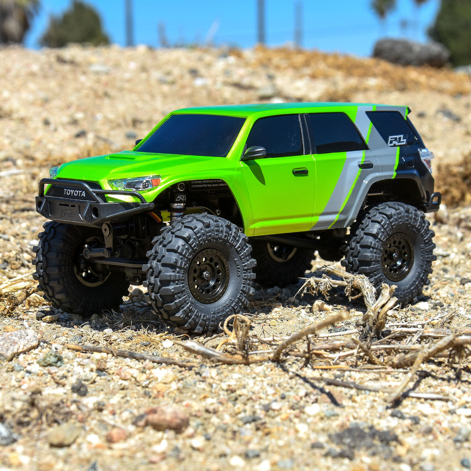 Pro-Line 1/24 2024 Toyota 4Runner TRD Pro White Hard Body Unassembled: SCX24