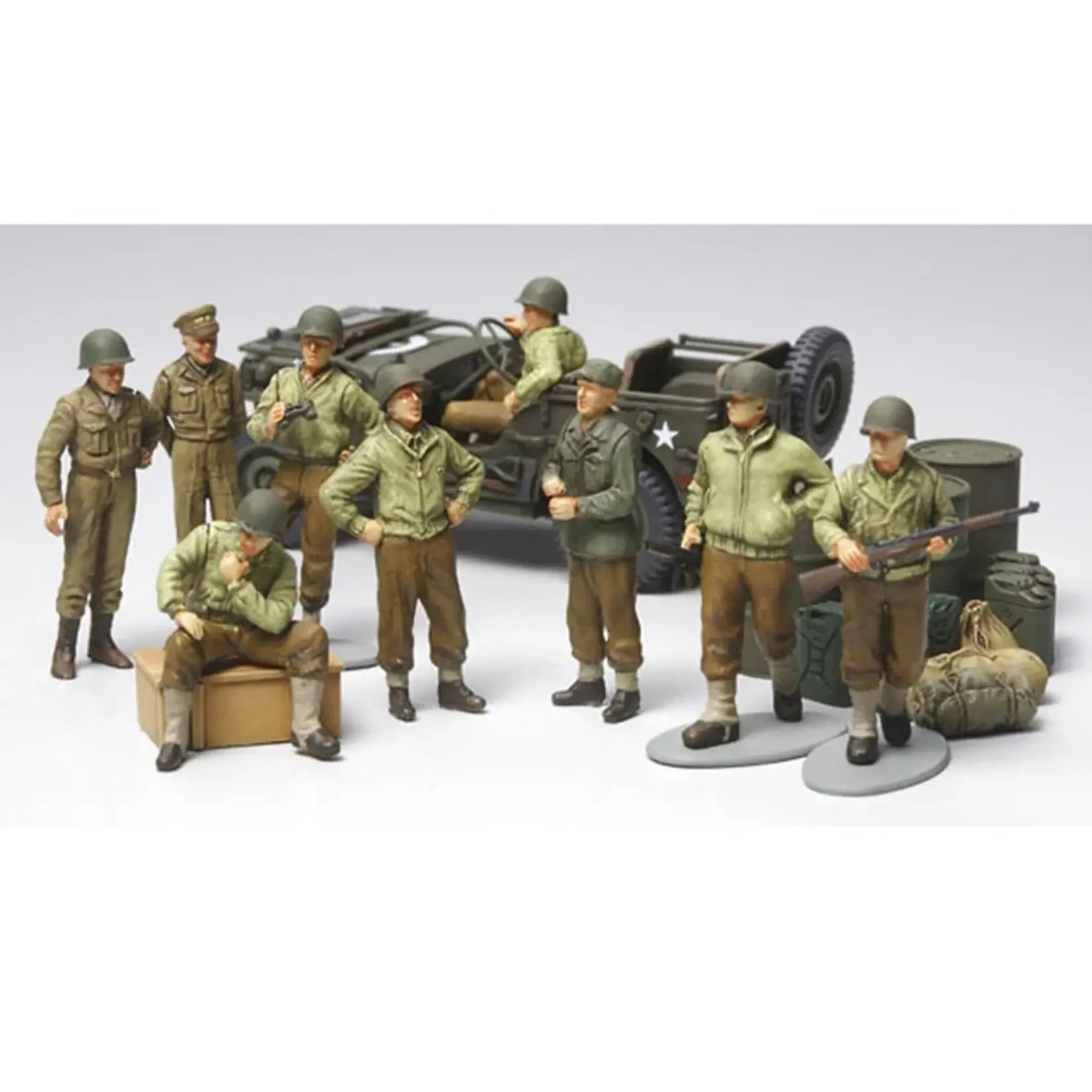 Tamiya 1/48 WWII US Infantry At Rest