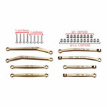 Hot Racing HRASXTY133H No Flex Upgrade Brass Link Set - SCX30 (HRASXTY133H)