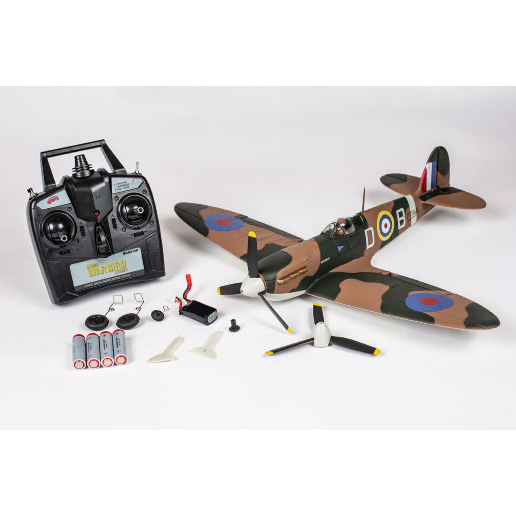 Rage R/C RAF Spitfire BL 500mm RTF Warbird with PASS