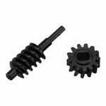 Hot Racing (HR) Steel 13T Center Worm Gear Set, 1/30 Axial SCX30
