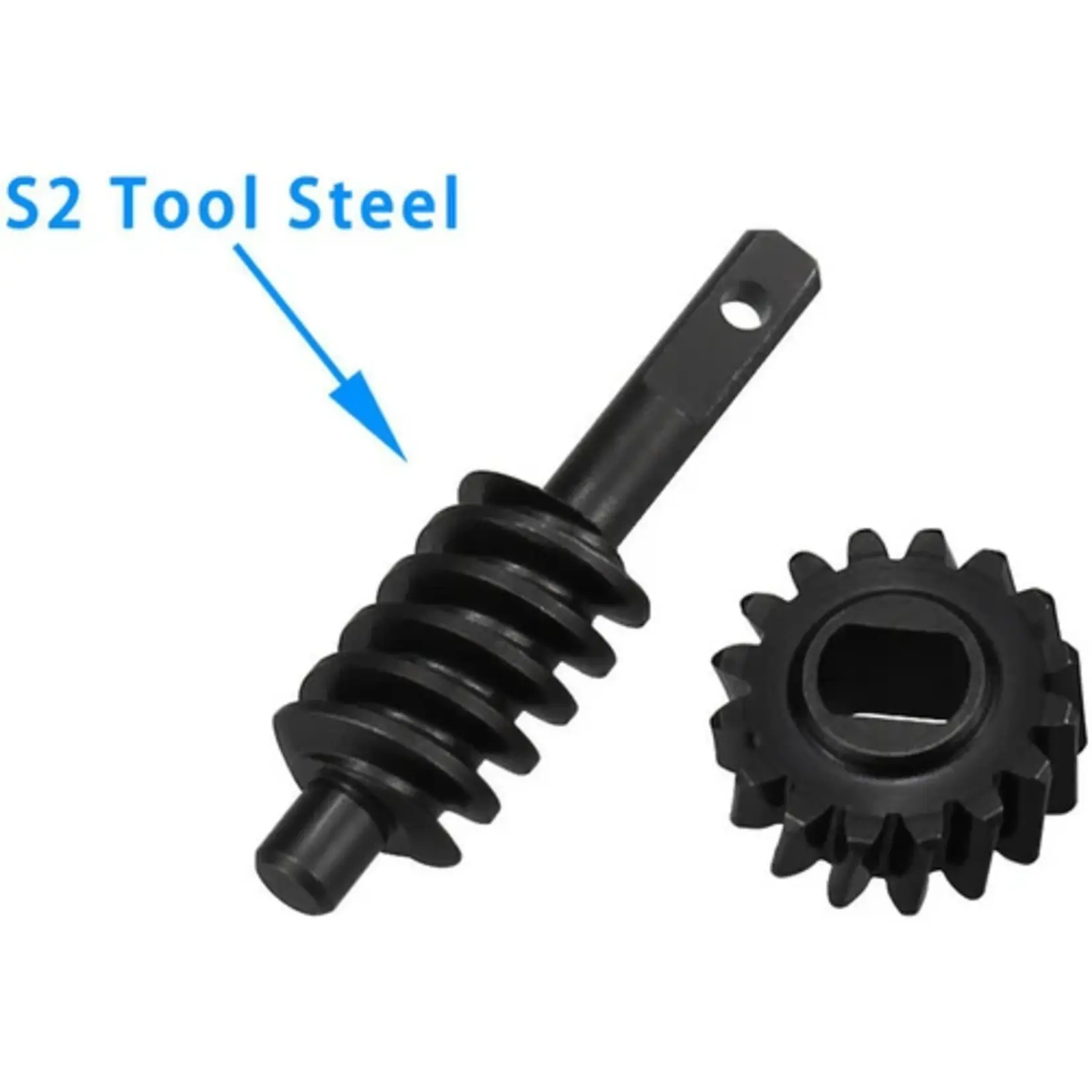 SXTY9216 - 2/16T Stock Worm Gear Set fits Axial SCX30