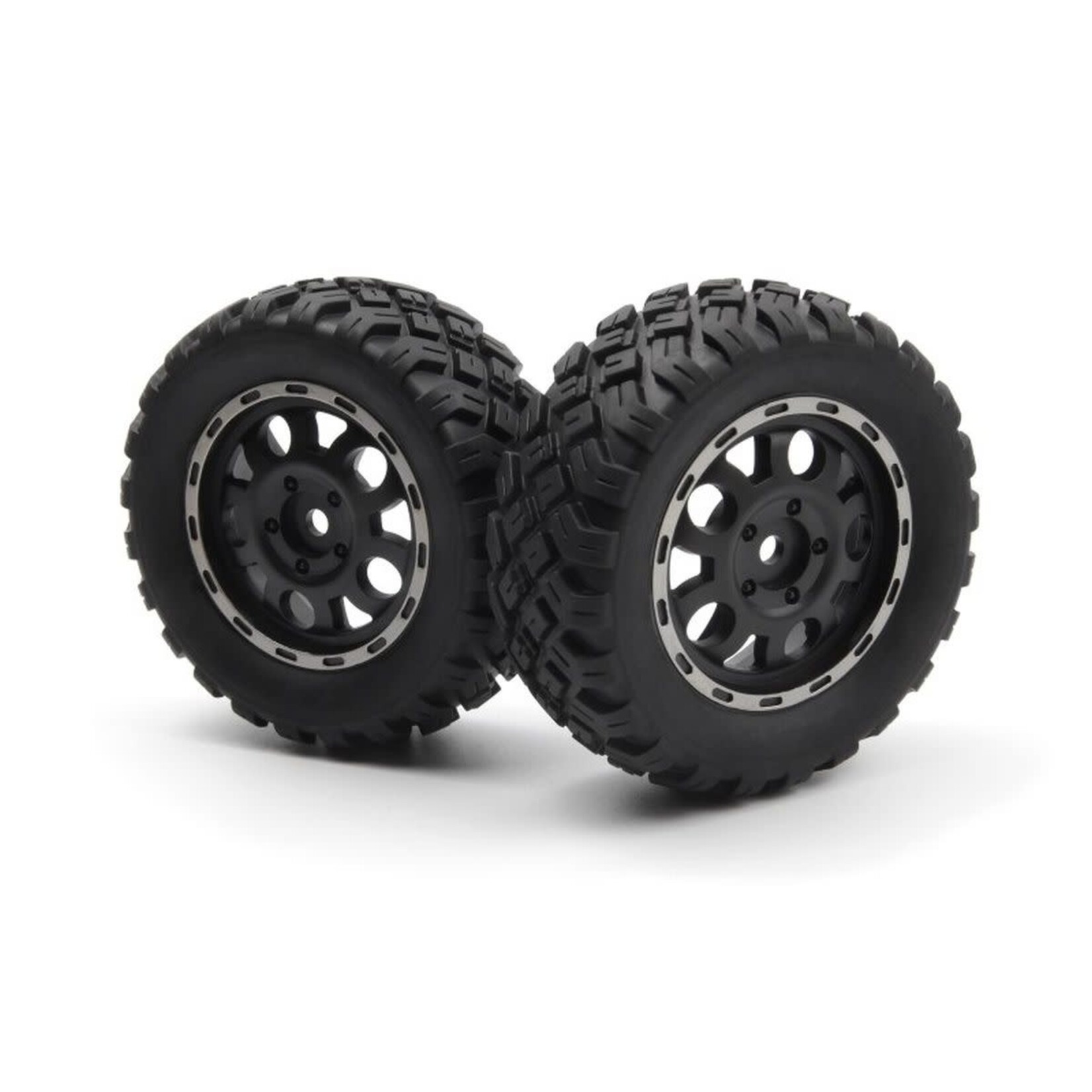 BlackZon Assembled Wheel & Tyre Set (2pcs) for Vyper