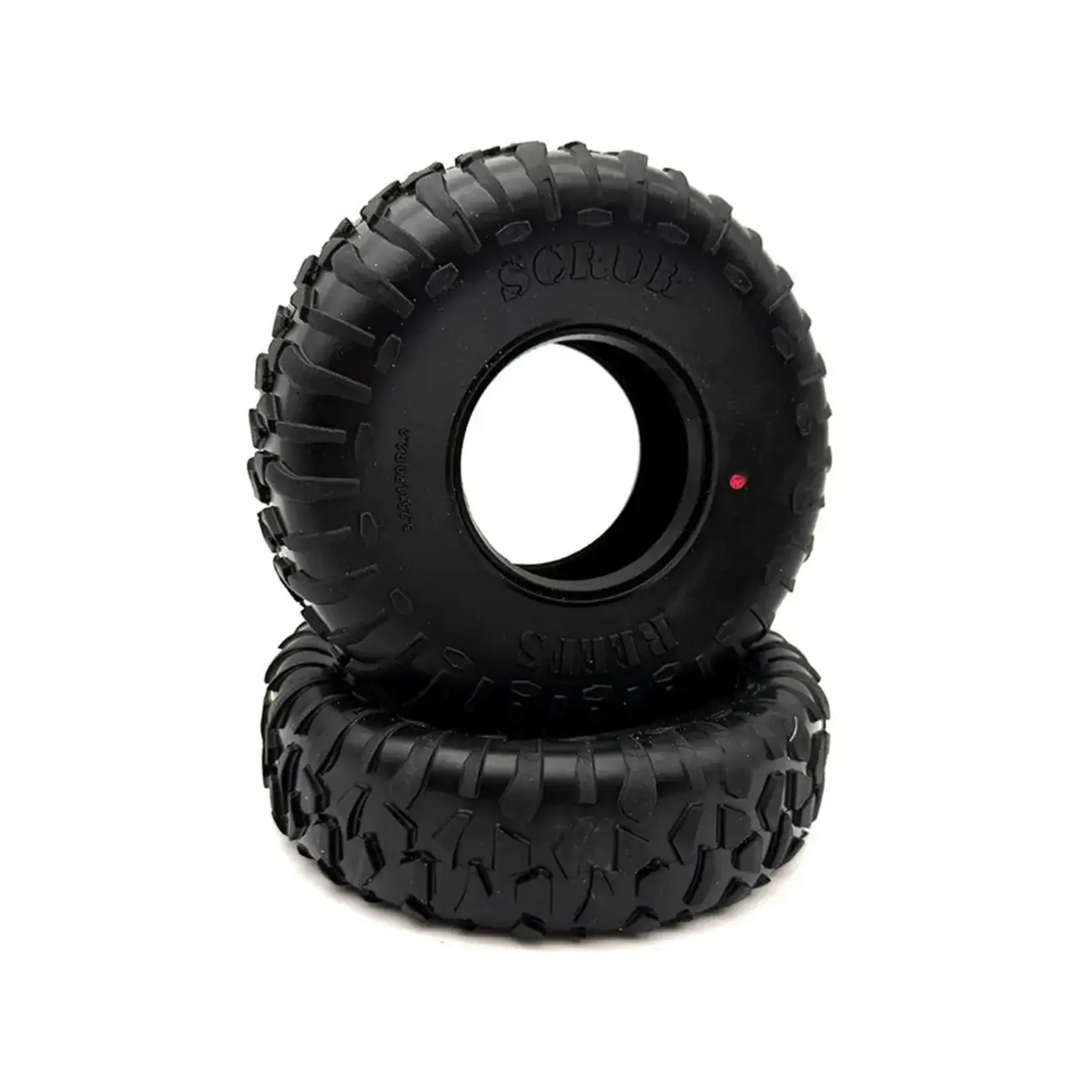 Scrub 2.2" Performance Crawler Tire w/Foam (2) (Pink) (Class 3 - 5.25")
