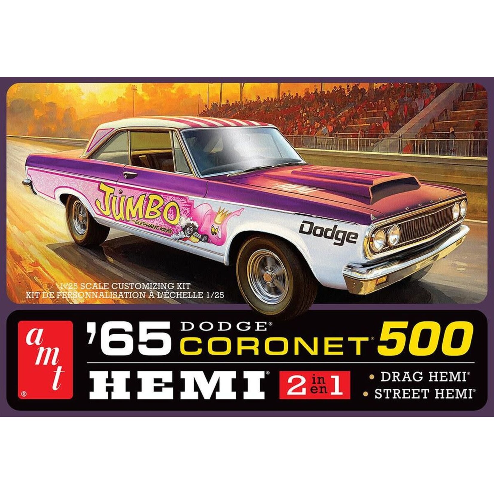 AMT 1/25 1965 Dodge Coronet 500 Hardtop HEMI