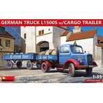 MiniArt 1/35 German L1500S Truck w/Cargo Trailer