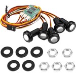 ShareGoo 5Led RC Light Kit Bumper Light Headight 18mm w/10 Modes