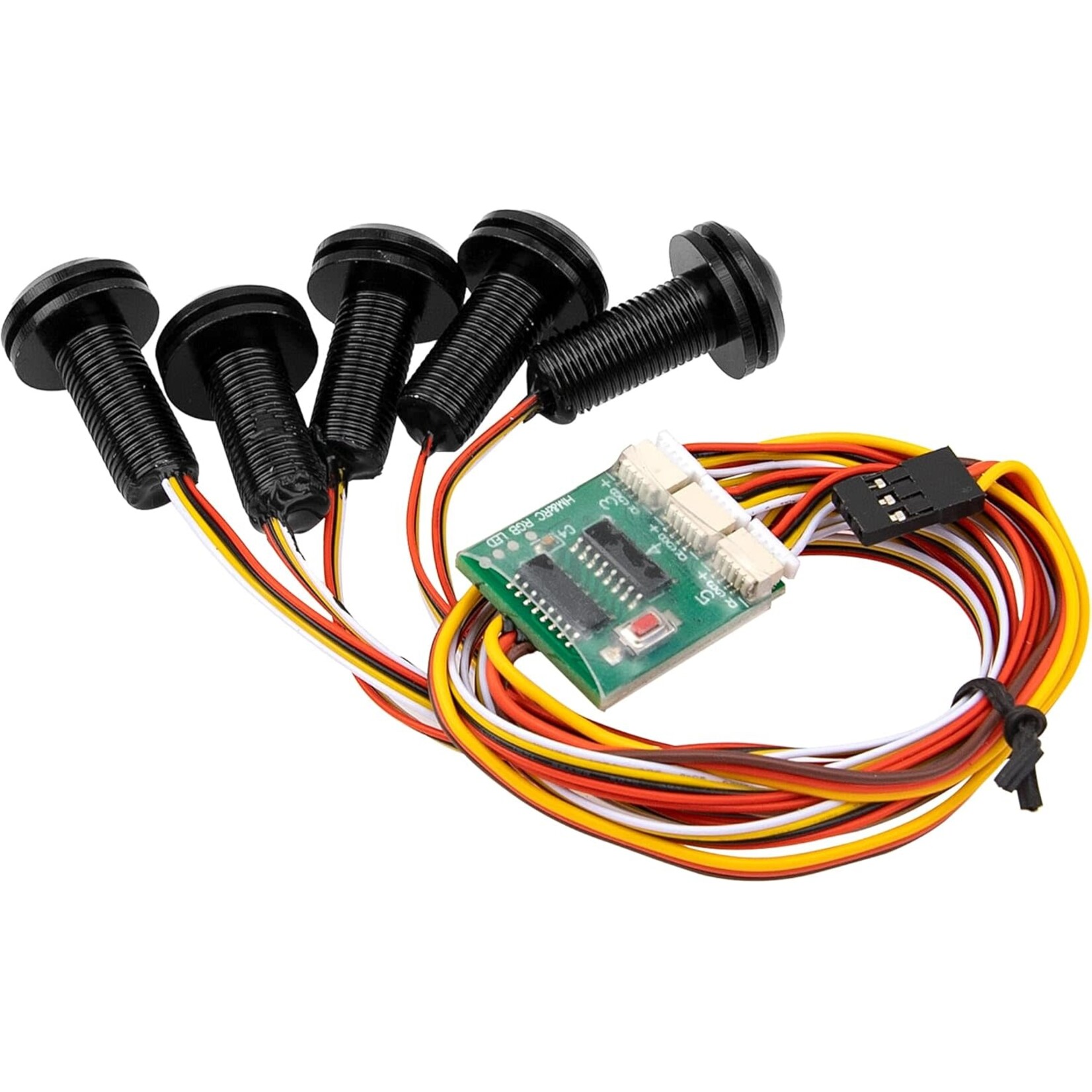 ShareGoo 5Led RC Light Kit Bumper Light Headight 18mm w/10 Modes