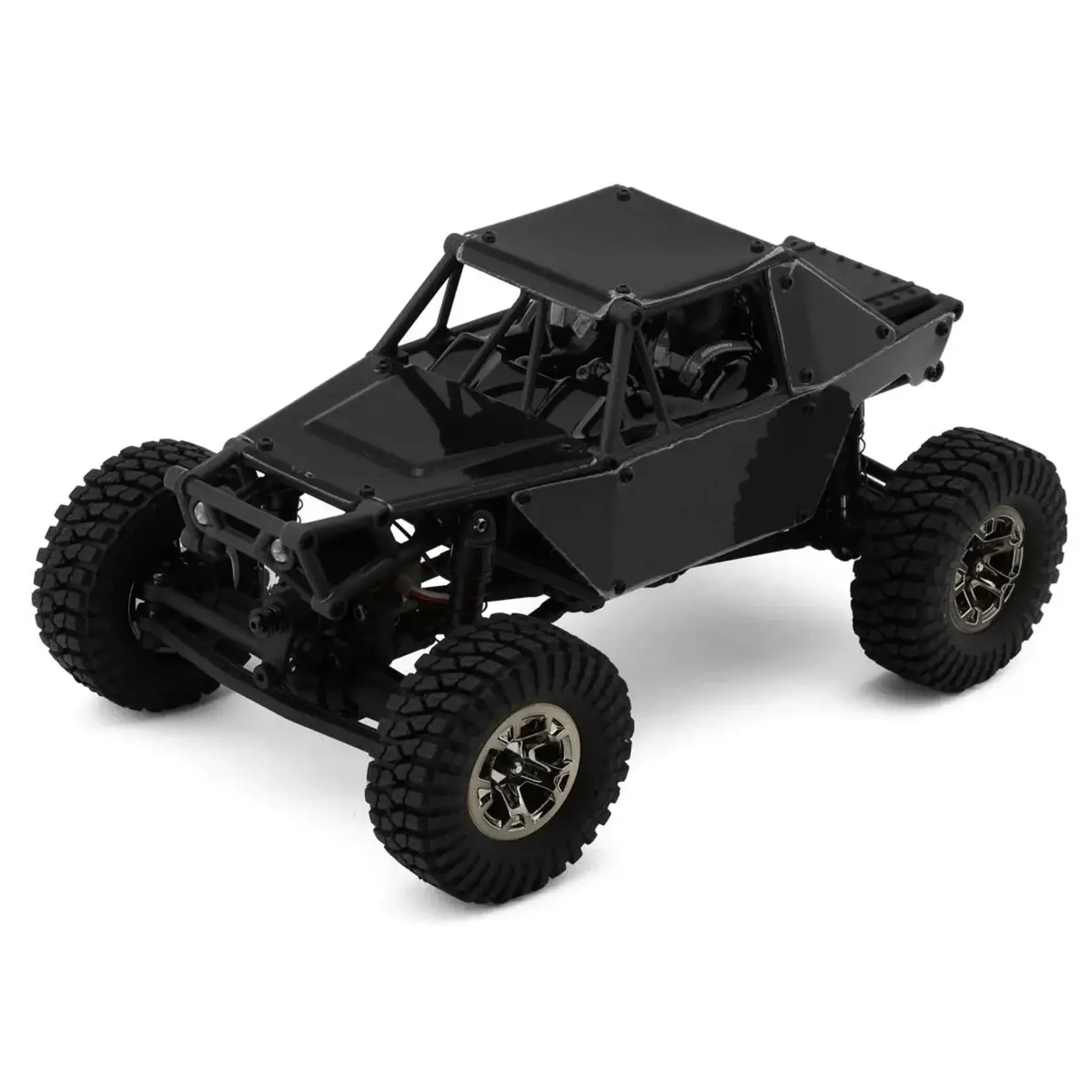 UCX24 Snow Leopard PRO 4WS 1/24 Brushless RTR Micro Rock Crawler (Black)