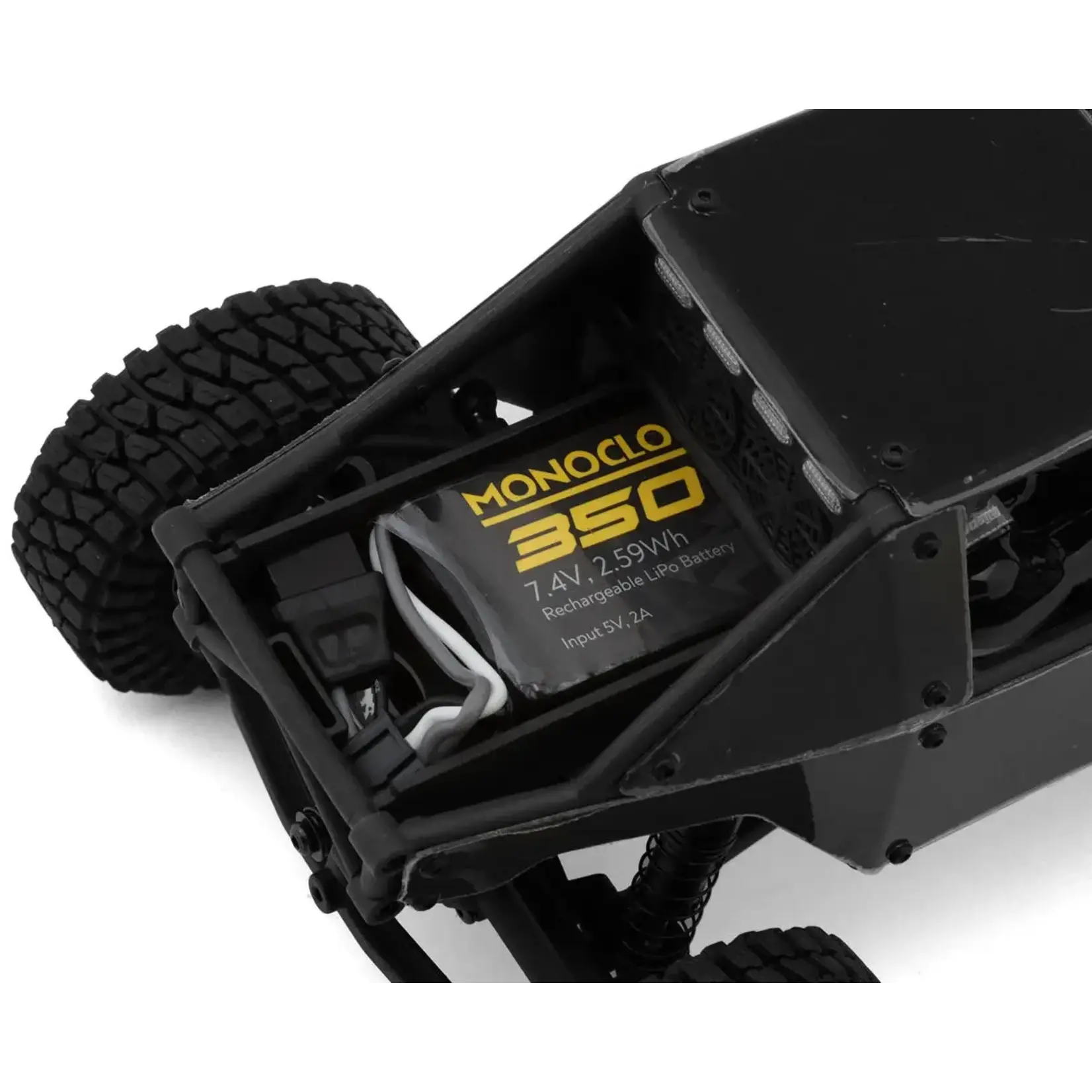 UCX24 Snow Leopard PRO 4WS 1/24 Brushless RTR Micro Rock Crawler (Black)