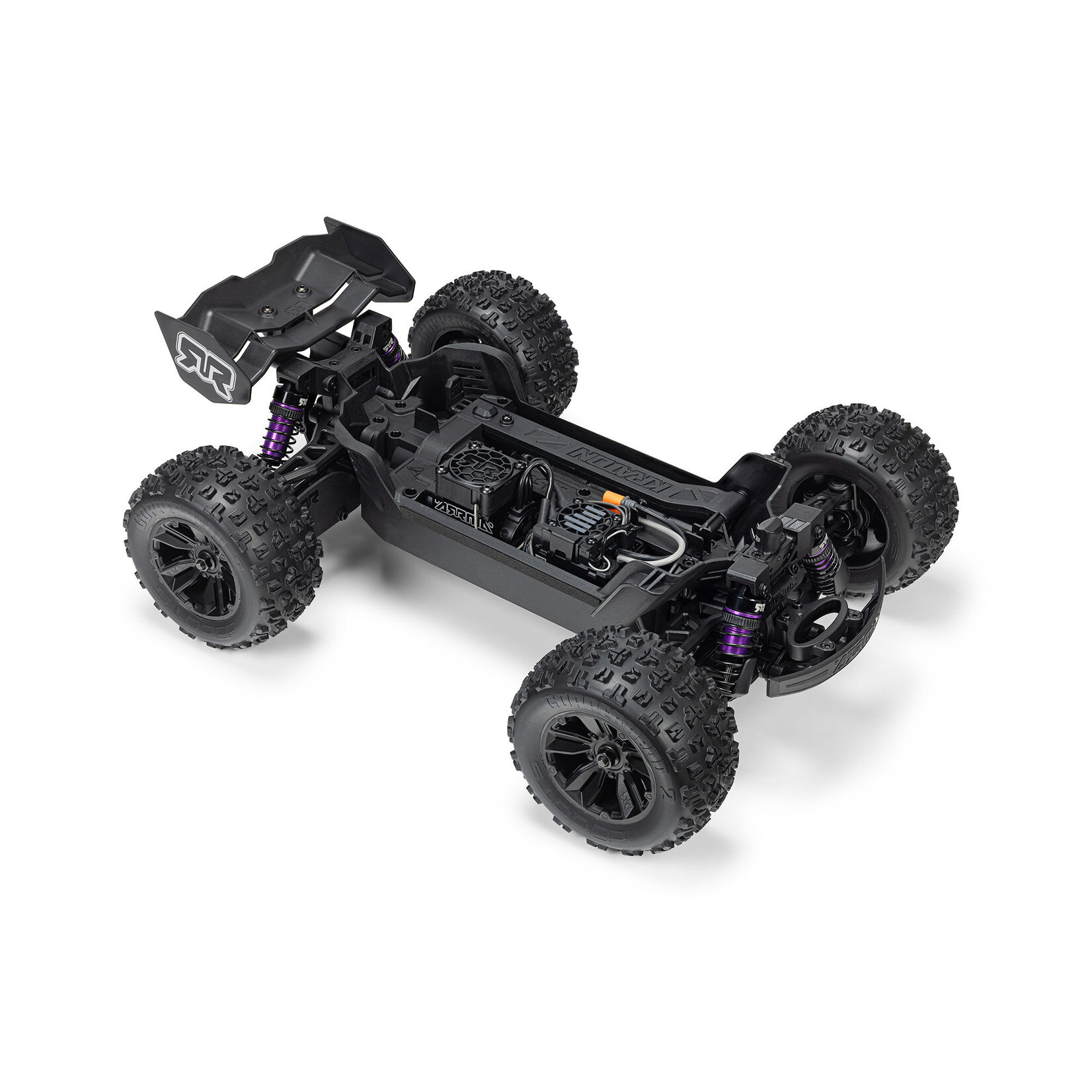 Arrma 1/16 MINI KRATON 3S DSC 4X4 RTR Brushless Speed Truck (Battery & Charger Included), Teal/Pink