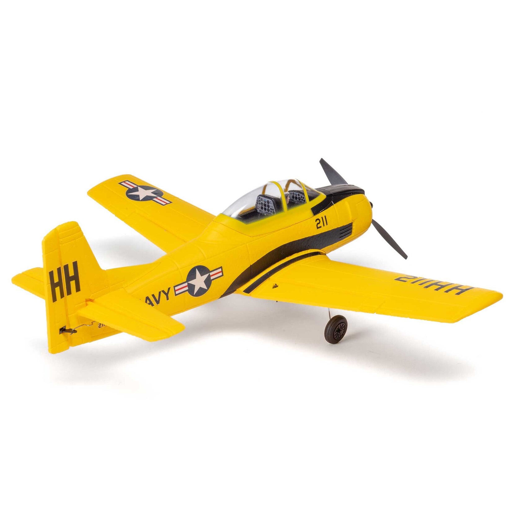 HobbyZone T-28 Trojan 450mm RTF with SAFE (2 Flight Batteries Included)