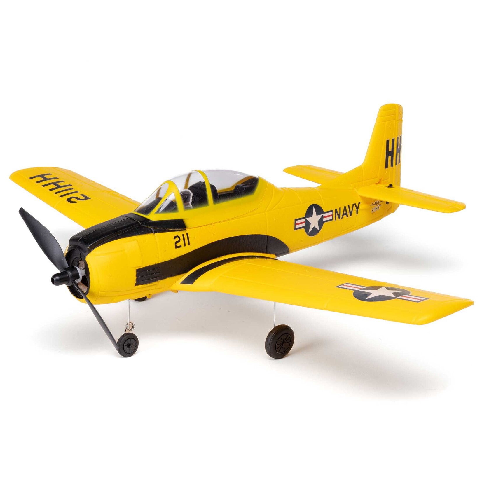 HobbyZone T-28 Trojan 450mm RTF with SAFE (2 Flight Batteries Included)