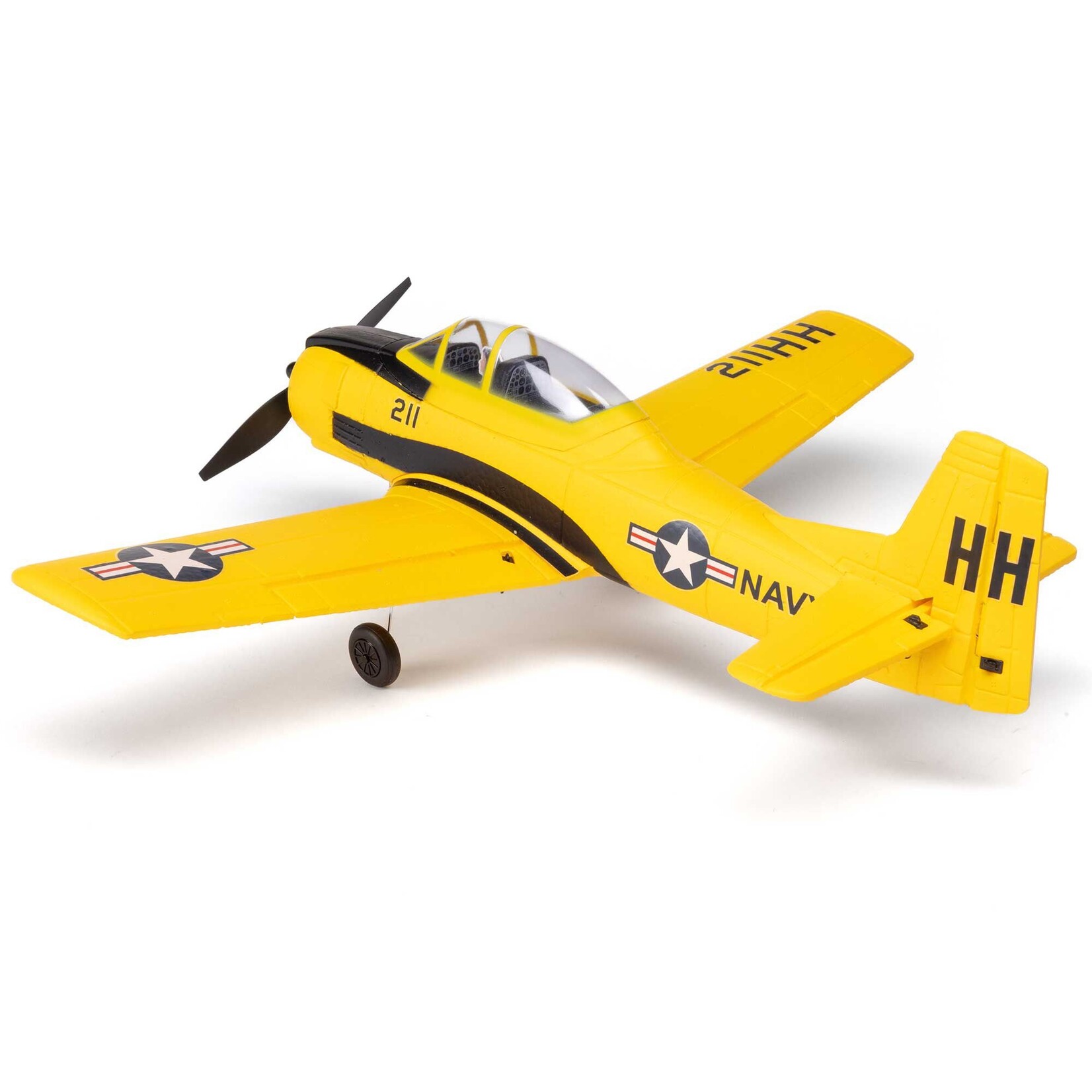 HobbyZone T-28 Trojan 450mm RTF with SAFE (2 Flight Batteries Included)