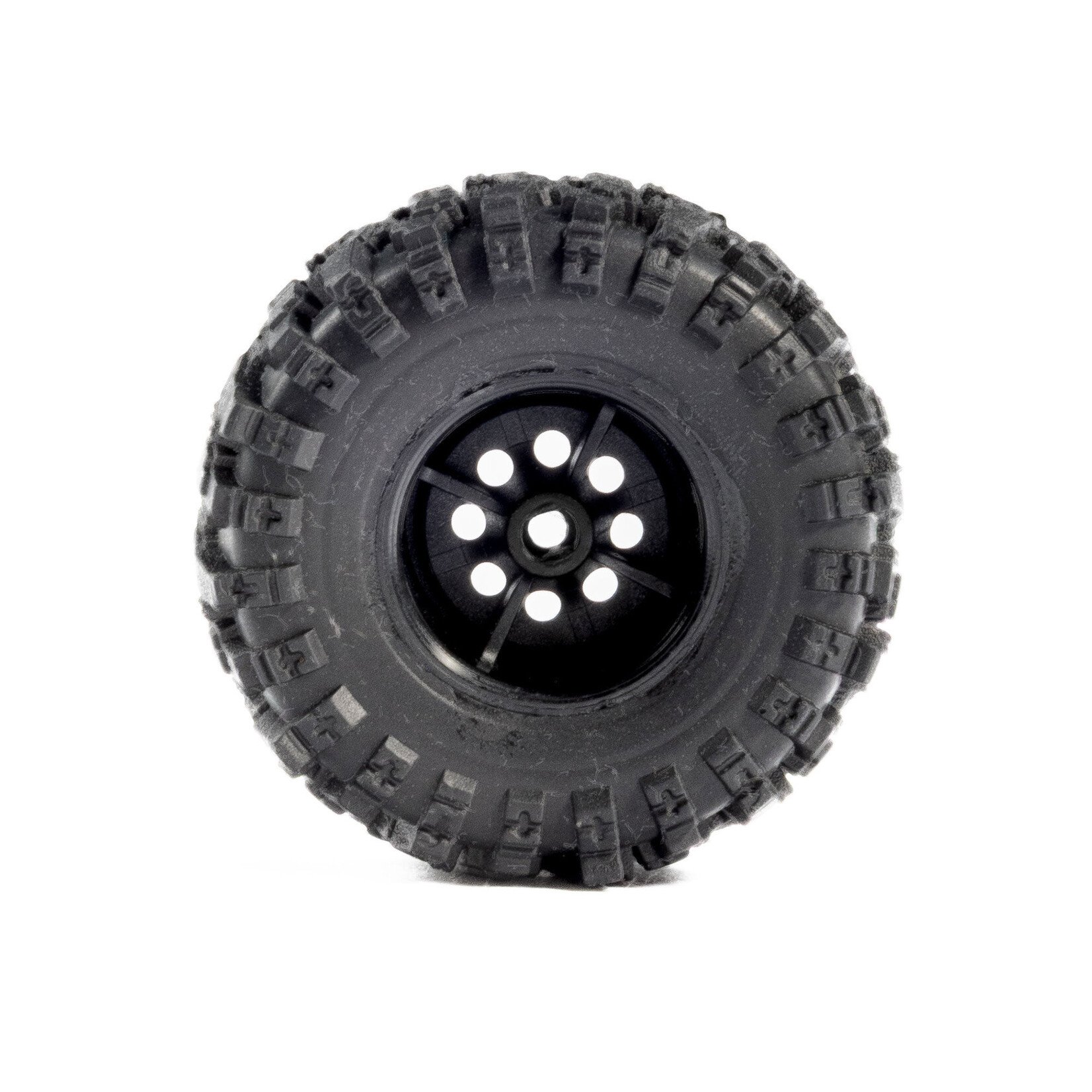 Pro-Line 1/30 Baja Pro X Front/Rear Mounted Chrome Beast Tires (4): Axial SCX30