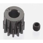 Robinson Racing Products (RRP) Extra Hard 12 Tooth Blackened Steel 32p Pinion, 5mm