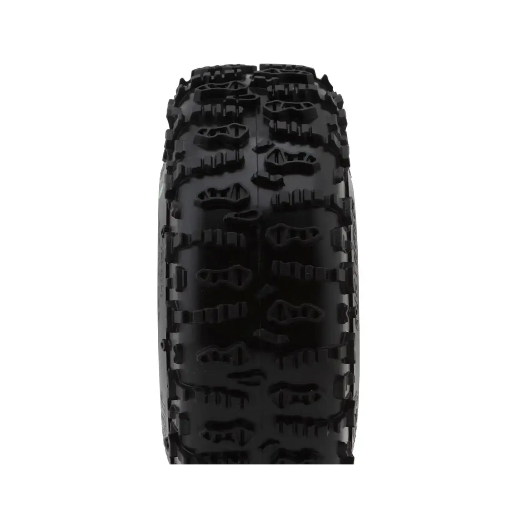 JConcepts Ruptures 2.2" All Terrain Rock Crawler Tires (2) (OD - 4.75”) (Green) w/Foam Inserts