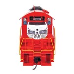 Walthers EMD GP9 Phase II - LokSound 5 Sound and DCC -- Western Maryland #32 - Red/White/Black