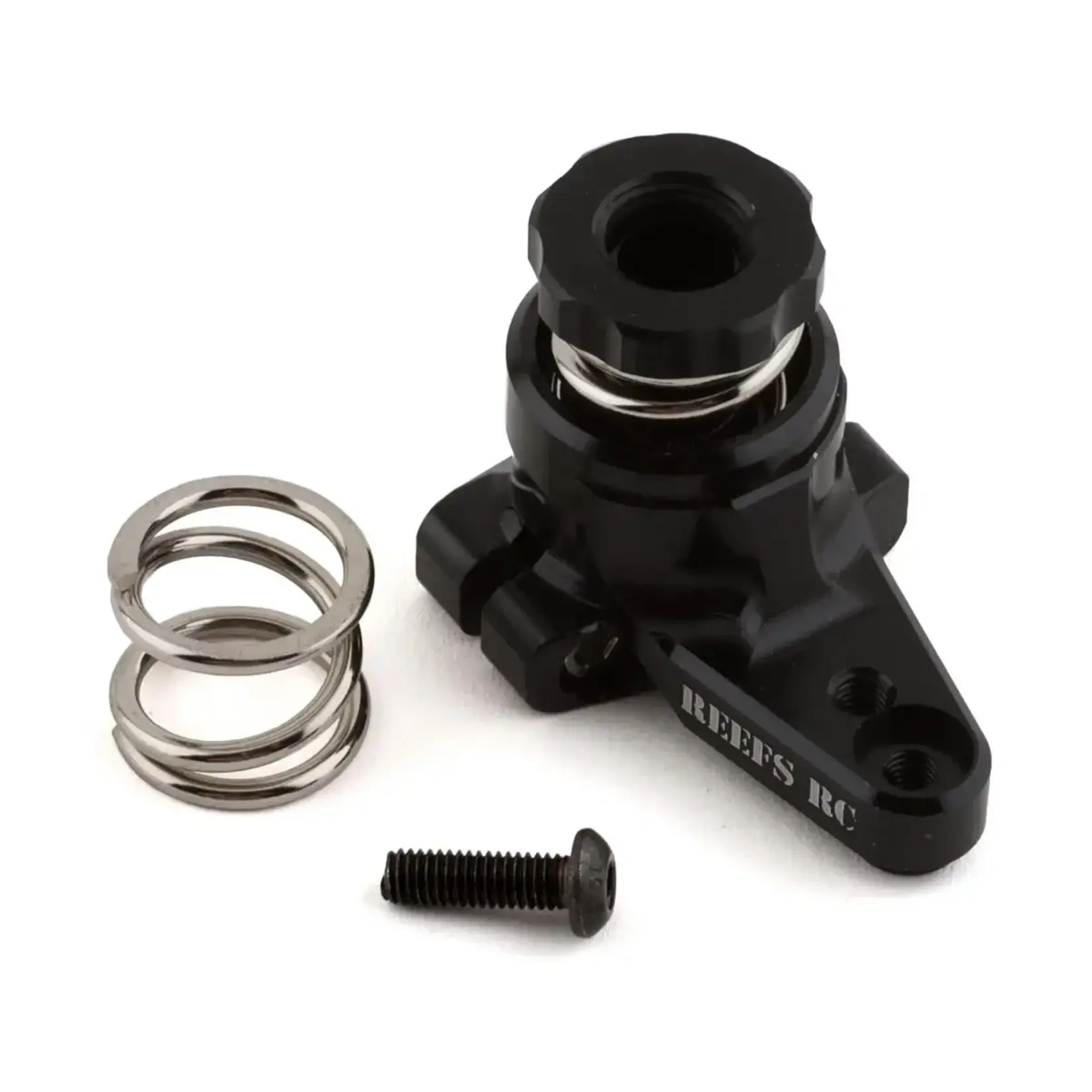 RC HD CNC Aluminum Clamping Servo Saver (25T) (Black)