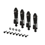 Arrma Aluminum Shock Set, 58mm Length, 1000 cSt Oil (4), Black: GROM