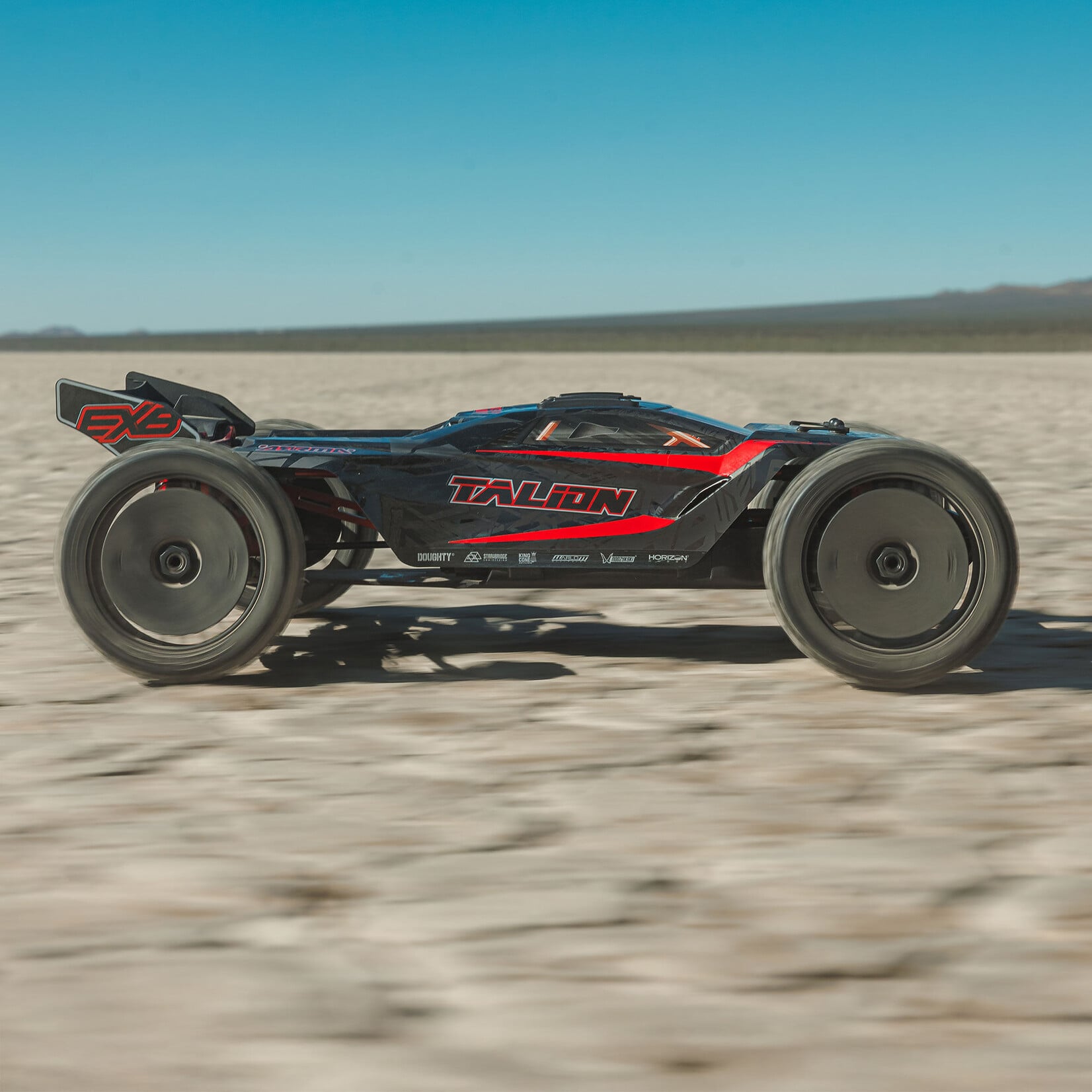 Arrma 1/7 TALION 6S EXB 4X4 RTR Brushless Speed Truck, Black