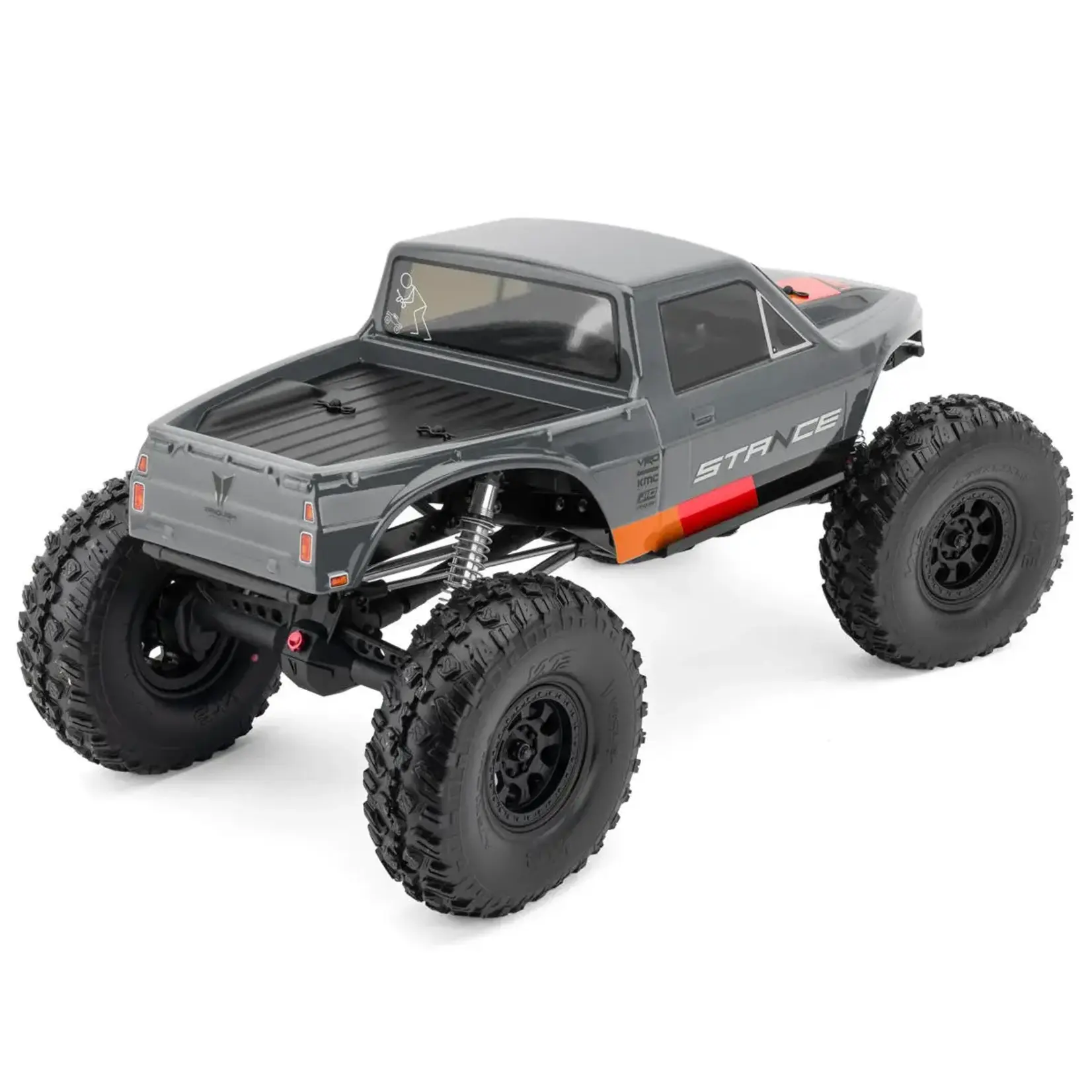 Vanquish Products 1/10 VRD Stance Portal Axle 4x4 RTR 1/10 Comp Rock Crawler (Graphite) w/2.4GHz Radio