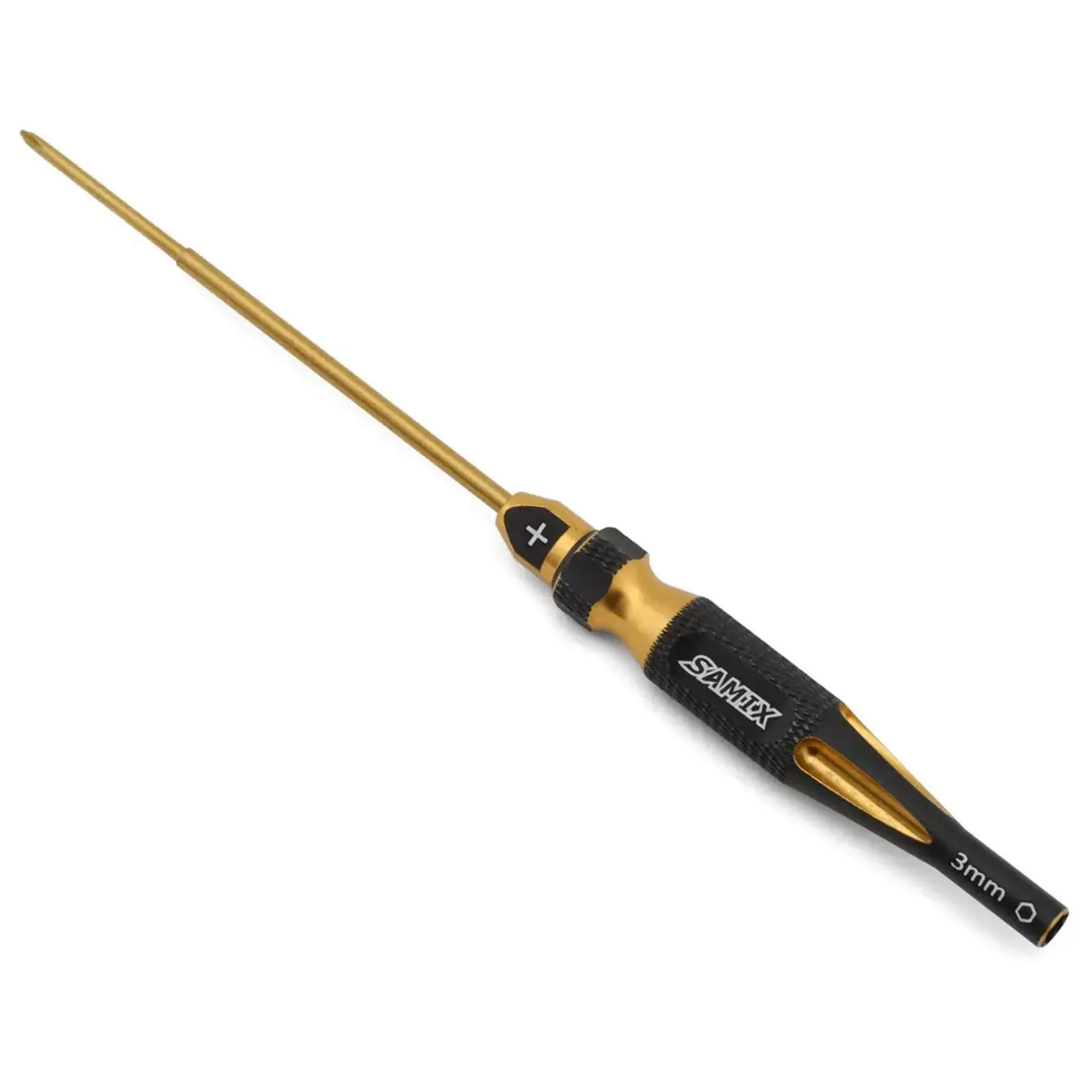 Samix Axial SCX30 2-in-1 Screw & Nut Driver (Gold) (Phillips/3mm Nut)