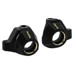 Axial SCX30 Brass Steering Knuckles (Black) (4.4g ea)