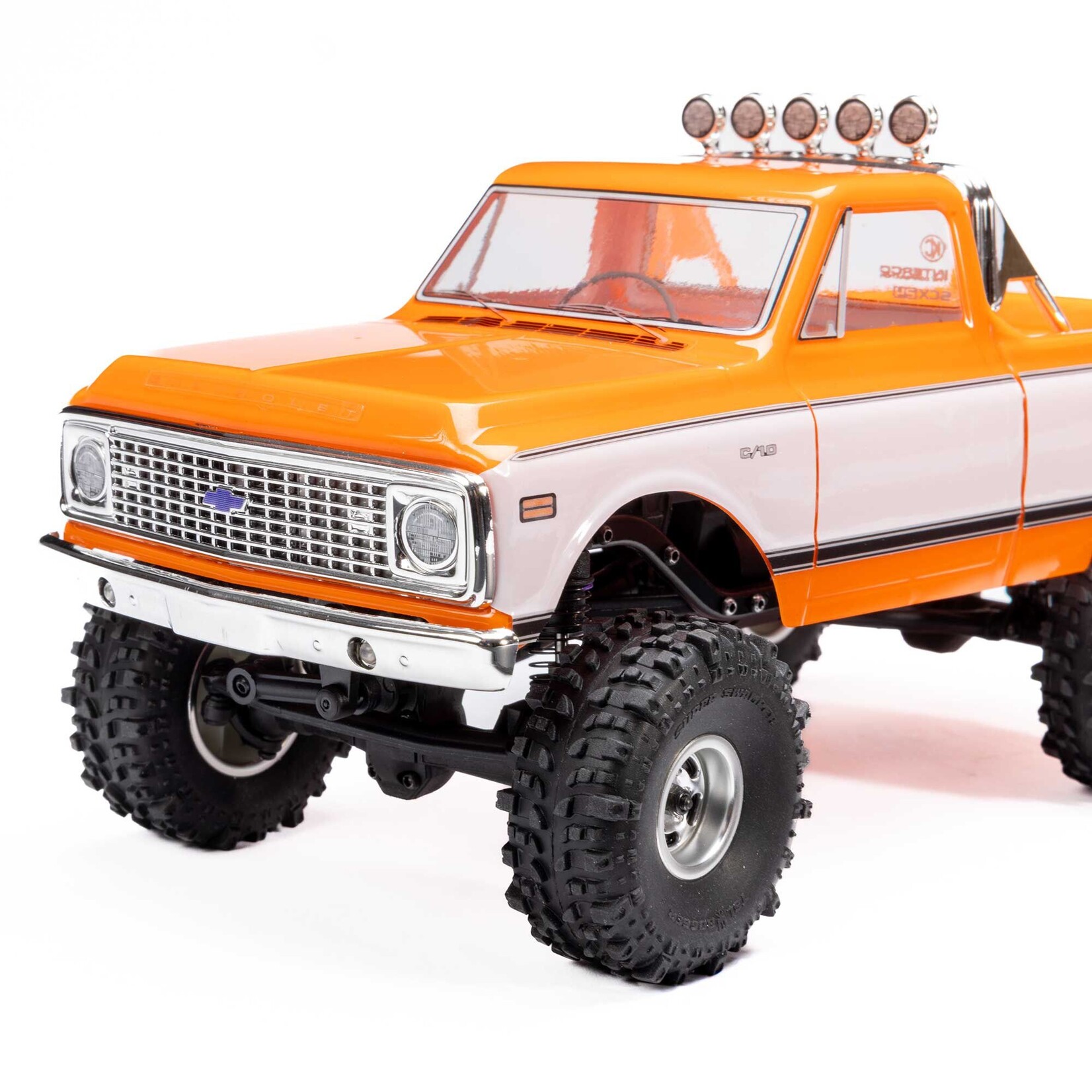 Axial 1/24 SCX24 1967-1972 Chevrolet C10 4WD Truck RTR, Orange