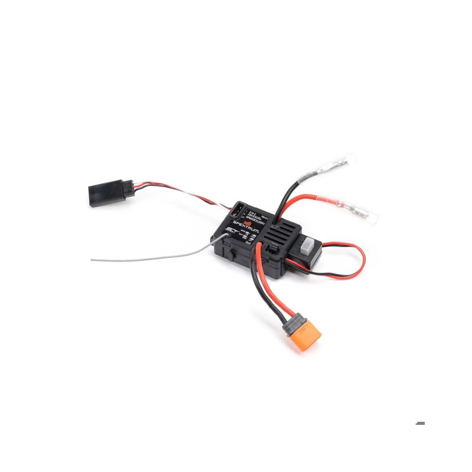 Spektrum SLT Receiver / 25A Brushed ESC: IC2