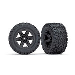 Traxxas RXT 2.8" Black Wheels & Talon EXT Tires (2)