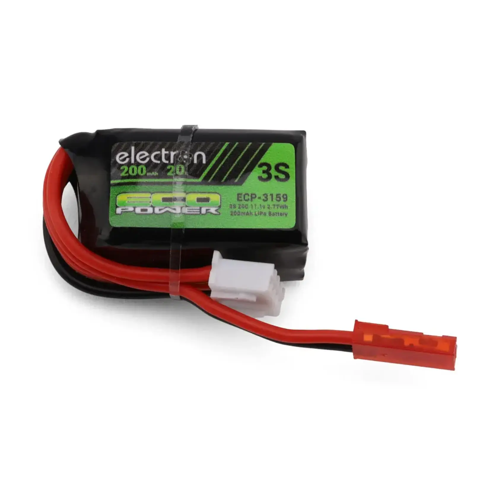 EcoPower "Electron" 3S 20C LiPo Battery w/JST Connector (11.1V/200mAh) (Redcat® Ascent 18 Apex®)