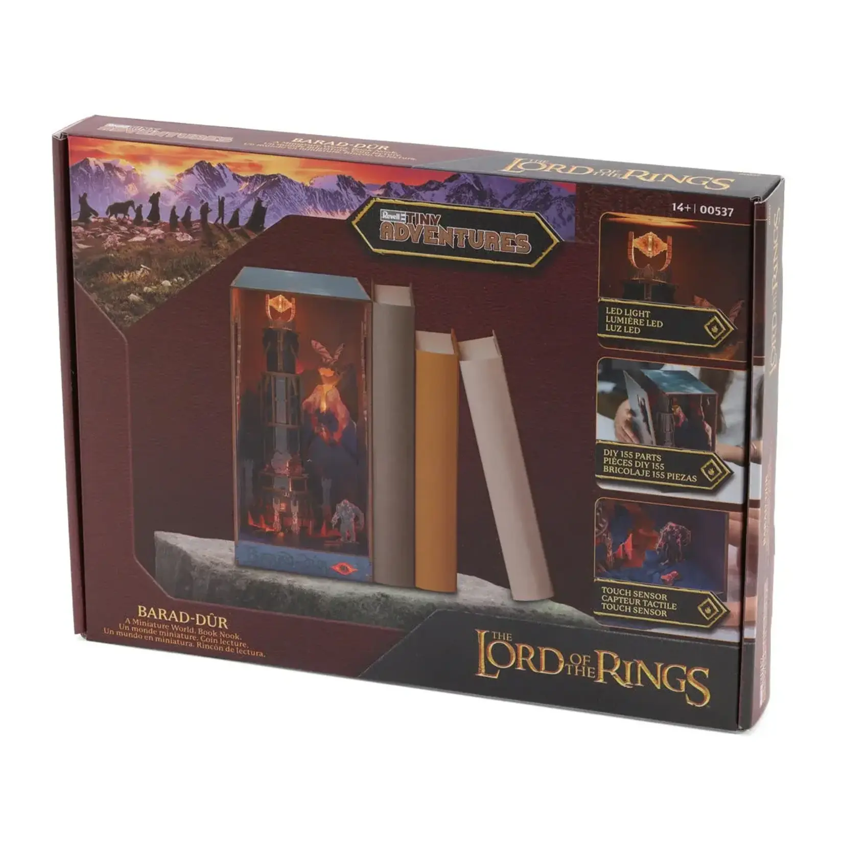 Revell Tiny Adventures Lord of the Rings™ "Barad-Dûr" 3D Wooden Book Nook