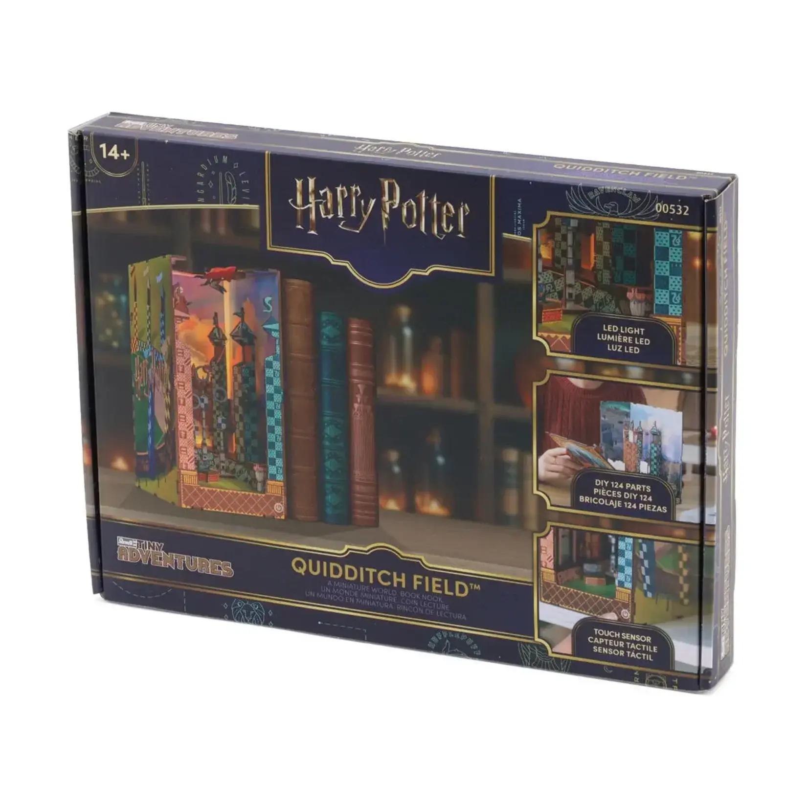 Revell Tiny Adventures Harry Potter™ "Quidditch Field™" 3D Wooden Book Nook