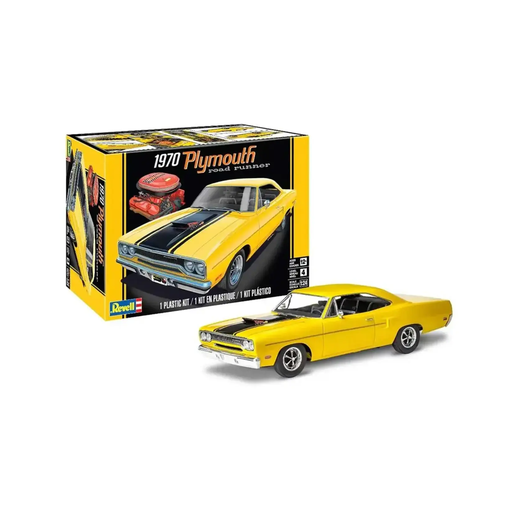 Revell 1/24 1970 Plymouth Road Runner Model Kit