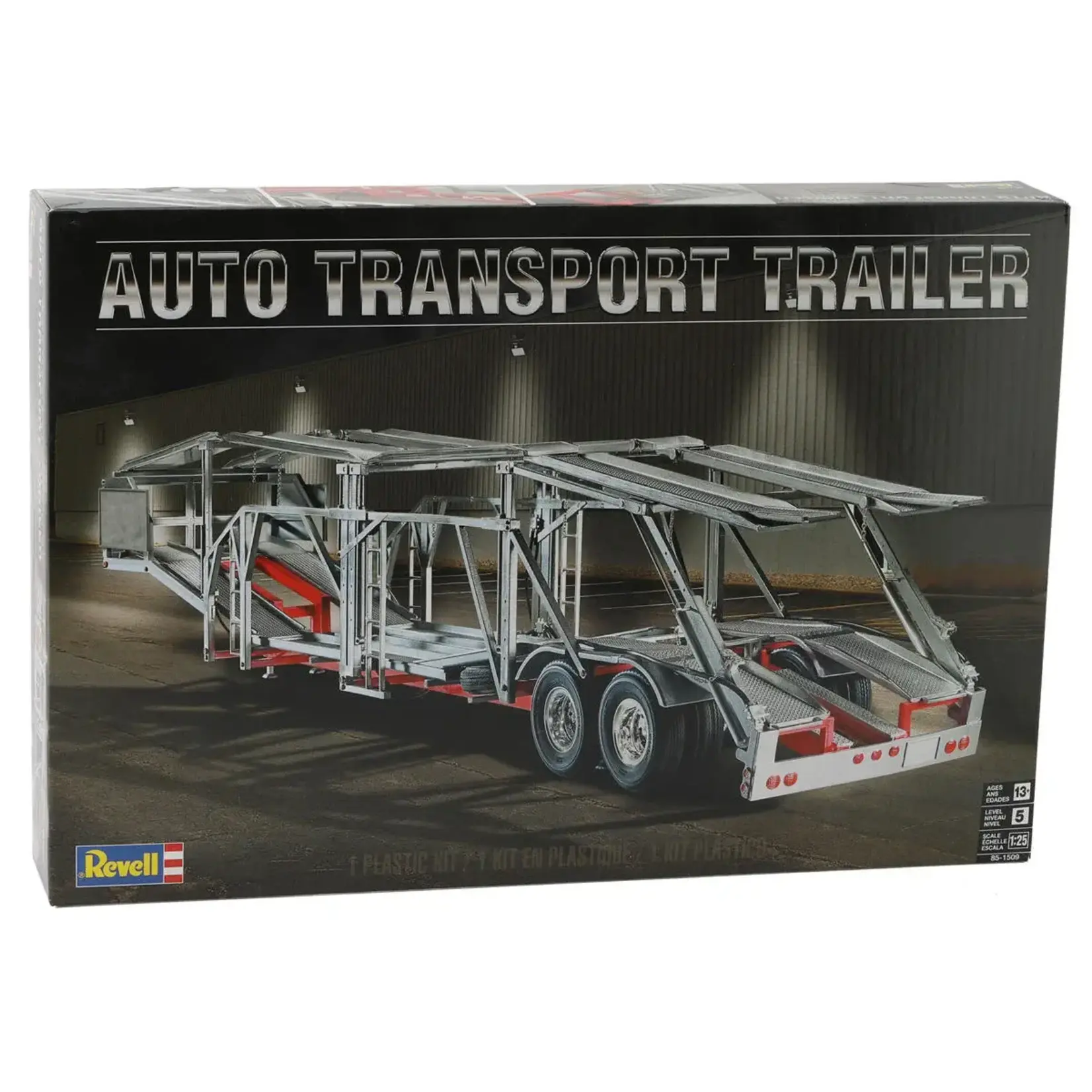 Revell 1/25 Auto Transport Trailer Plastic Model Kit
