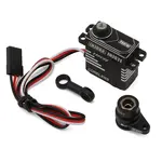 Aluminum High Voltage Micro Servo Set (Grom/NASCAR) w/Aluminum Servo Saver (25T)